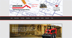 Desktop Screenshot of anchorbuildingcorp.com